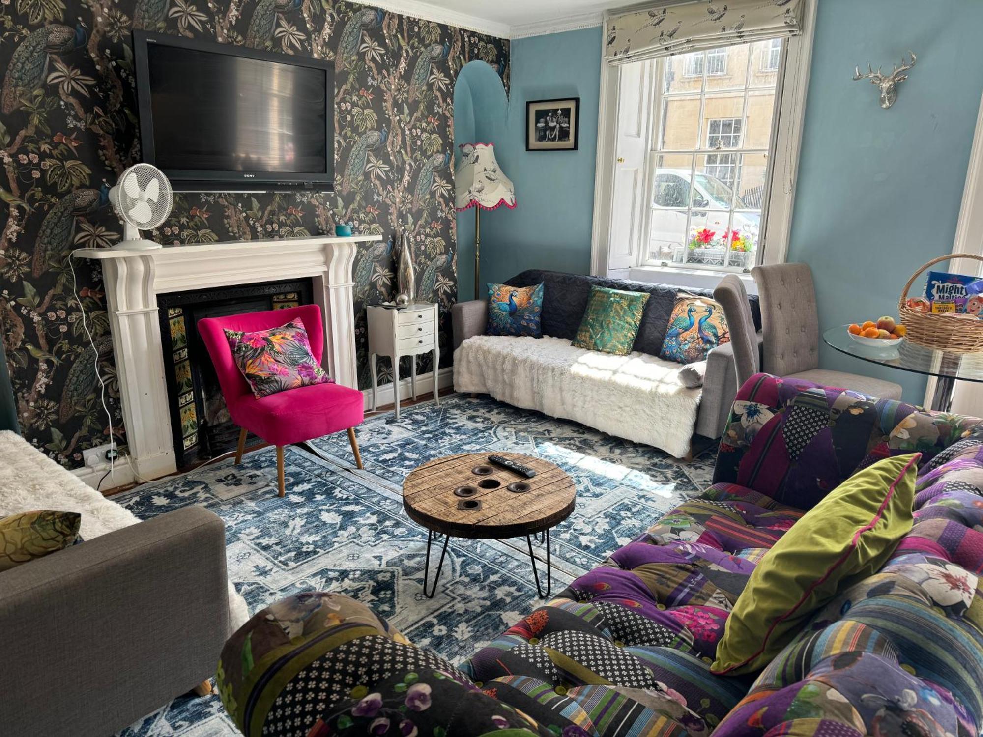 City Centre - Rivers Street, Quiet 2 Bed Ground Floor Georgian Garden Apartment Бат Екстериор снимка